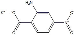 2-Amino-4-nitrobenzoic acid potassium salt 结构式