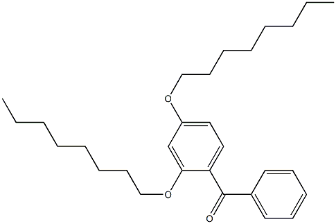 2,4-Di(octyloxy)benzophenone 结构式