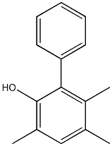 3,4,6-Trimethyl-2-phenylphenol 结构式