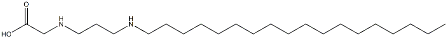 N-[3-(Octadecylamino)propyl]aminoacetic acid 结构式