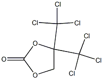 2-Oxo-4-(trichloromethyl)-4-(trichloromethyl)-1,3-dioxolane 结构式