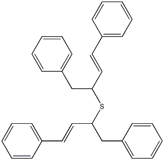 Benzylcinnamyl sulfide 结构式