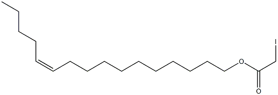 Iodoacetic acid (Z)-11-hexadecenyl ester 结构式