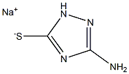 Sodium 3-amino-1H-1,2,4-triazole-5-thiolate 结构式