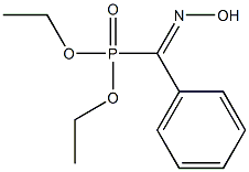 Hydroxyiminophenylmethylphosphonic acid diethyl ester 结构式