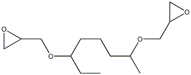 2,2'-[2,6-Octanediylbis(oxymethylene)]bis(oxirane) 结构式