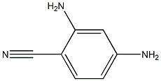 2,4-Diaminobenzonitrile 结构式