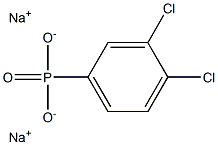 3,4-Dichlorophenylphosphonic acid disodium salt 结构式