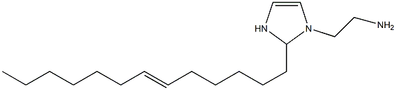 1-(2-Aminoethyl)-2-(6-tridecenyl)-4-imidazoline 结构式