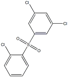 3,5-Dichlorophenyl 2-chlorophenyl sulfone 结构式