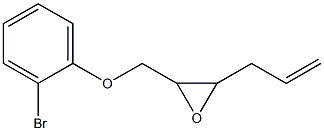 2-Bromophenyl 3-allylglycidyl ether 结构式