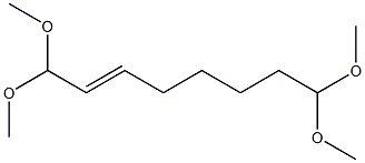 1,1,8,8-Tetramethoxy-2-octene 结构式