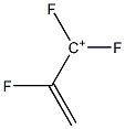 1,1,2-Trifluoro-2-propen-1-ylium 结构式