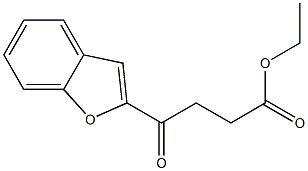 4-(Benzofuran-2-yl)-4-oxobutyric acid ethyl ester 结构式