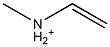 N-Methylethenaminium 结构式