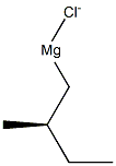 (-)-[(R)-2-Methylbutyl] magnesium chloride 结构式