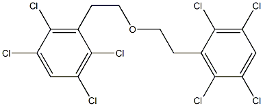 2,3,5,6-Tetrachlorophenylethyl ether 结构式