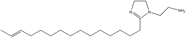 1-(2-Aminoethyl)-2-(13-pentadecenyl)-2-imidazoline 结构式