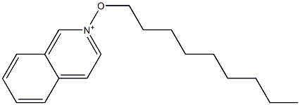 2-Nonyloxyisoquinolinium 结构式