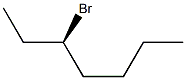 [R,(-)]-3-Bromoheptane 结构式