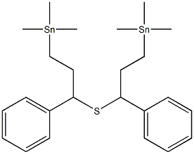 Phenyl(3-trimethylstannylpropyl) sulfide 结构式