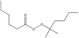Hexaneperoxoic acid 1,1-dimethylpentyl ester 结构式