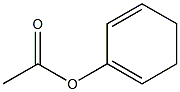 Acetic acid cyclohexa-1,3-dien-2-yl ester 结构式