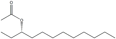 (S)-Dodecane-3-ol acetate 结构式