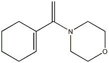 1-(1-Cyclohexenyl)-1-morpholinoethene 结构式