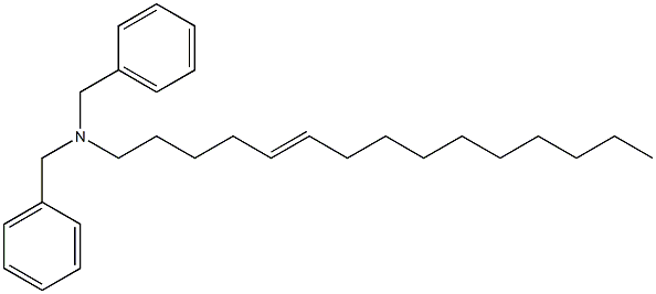 (5-Pentadecenyl)dibenzylamine 结构式