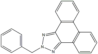 2-Benzyl-2H-phenanthro[9,10-d]triazole 结构式