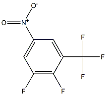 1-(Trifluoromethyl)-2,3-difluoro-5-nitrobenzene 结构式