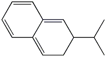 2,3-Dihydro-2-isopropylnaphthalene 结构式