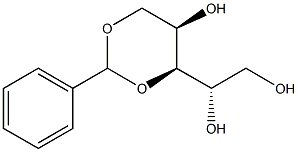 3-O,5-O-Benzylidene-D-xylitol 结构式