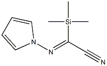 2-Pyrrolizino-2-(trimethylsilyl)acetonitrile 结构式