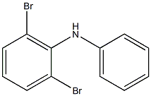 2,6-Dibromophenylphenylamine 结构式