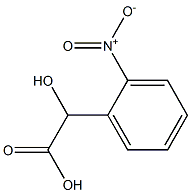 (+)-o-Nitro-L-mandelic acid 结构式