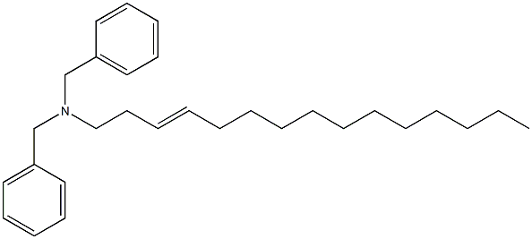 (3-Pentadecenyl)dibenzylamine 结构式