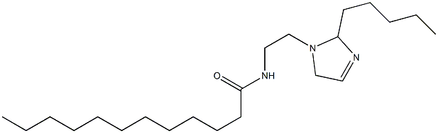 1-(2-Lauroylaminoethyl)-2-pentyl-3-imidazoline 结构式