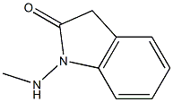 1-Methylamino-1H-indol-2(3H)-one 结构式