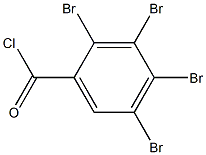 2,3,4,5-Tetrabromobenzoic acid chloride 结构式