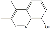 3,4-Dimethyl-8-hydroxyquinoline 结构式