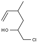 1-Chloro-4-methyl-5-hexen-2-ol 结构式