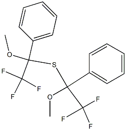 Phenyl(1-methoxy-2,2,2-trifluoroethyl) sulfide 结构式
