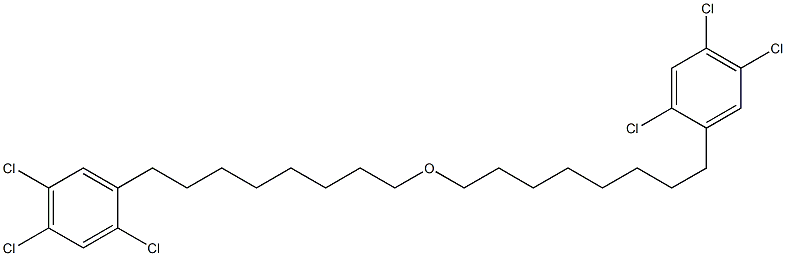 2,4,5-Trichlorophenyloctyl ether 结构式