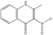 2-Methyl-3-nitroquinolin-4(1H)-one 结构式