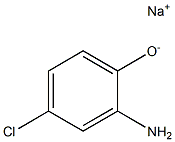 Sodium 2-amino-4-chlorophenolate 结构式