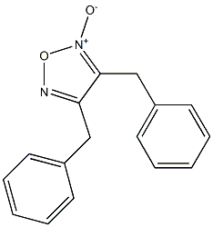 3,4-Dibenzyl-1,2,5-oxadiazole 2-oxide 结构式