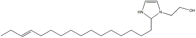 2-(13-Hexadecenyl)-4-imidazoline-1-ethanol 结构式