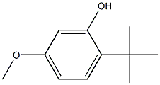 2-tert-Butyl-5-methoxyphenol 结构式